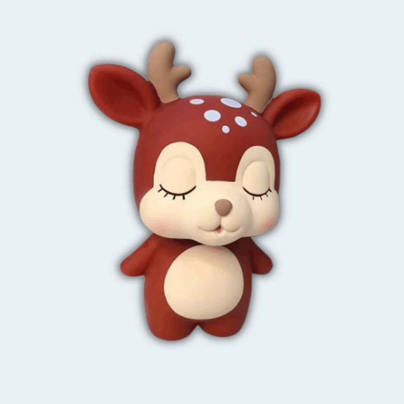 Tirelire cerf I La tirelire Marron