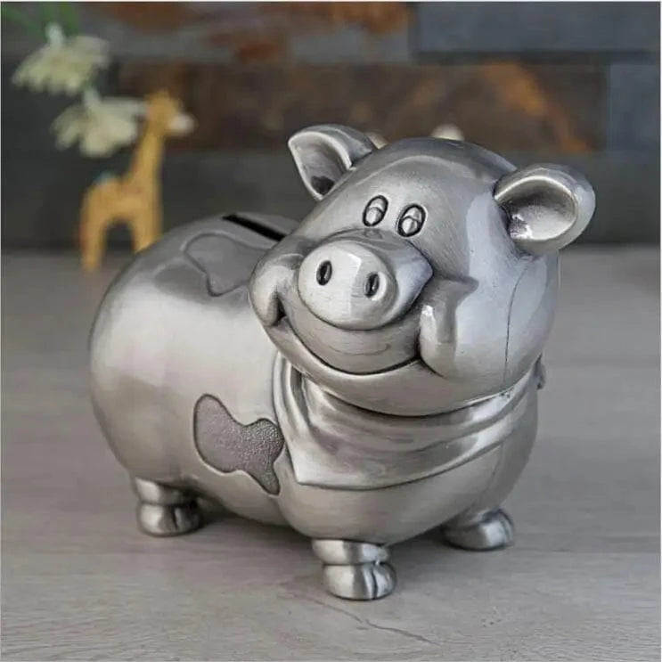 tirelire cochon metal I La tirelire