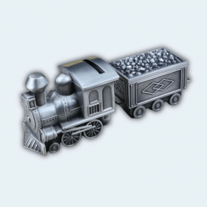 Tirelire Locomotive Métal I La tirelire