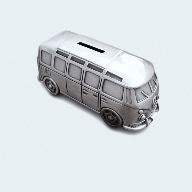 tirelire metal camion I La tirelire Argent