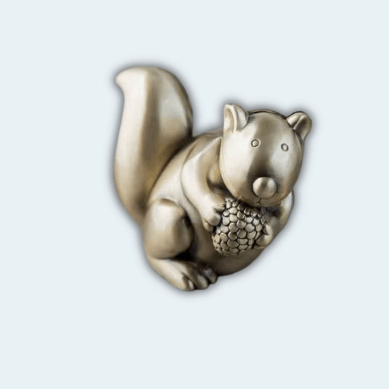 Tirelire Métal Écureuil I La tirelire Bronze