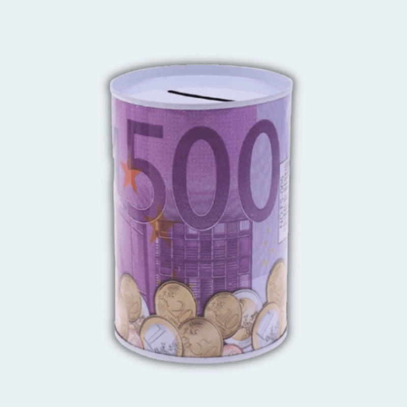 tirelire metal I La tirelire 500 Euro