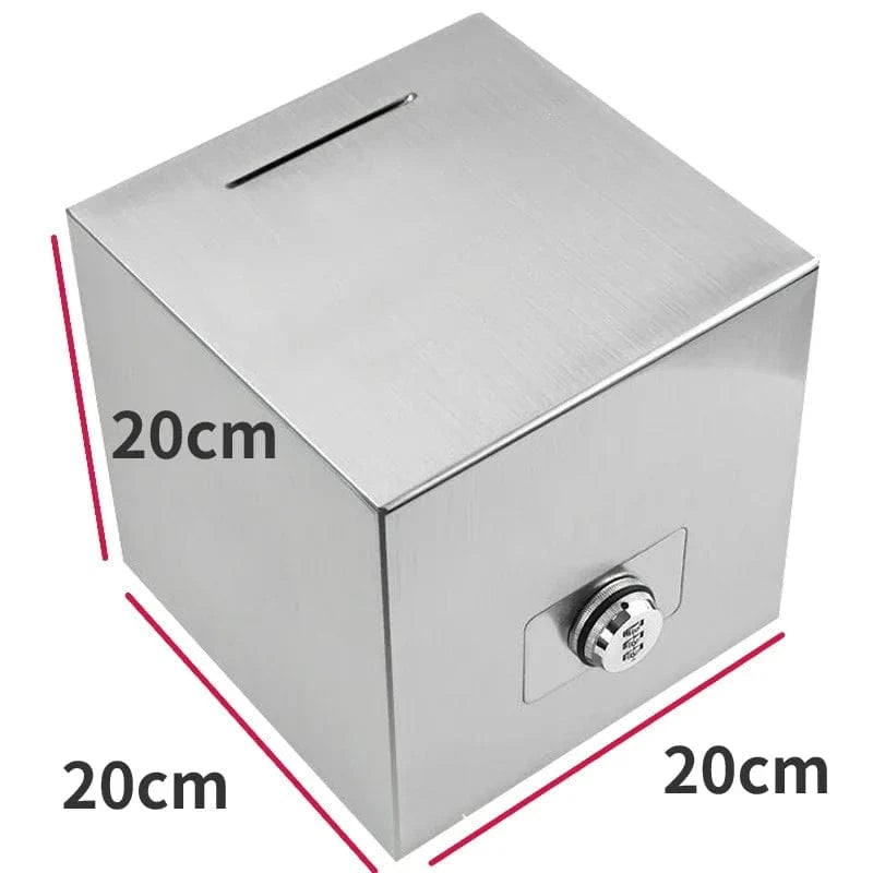 tirelire metal sans ouverture avec code I La tirelire