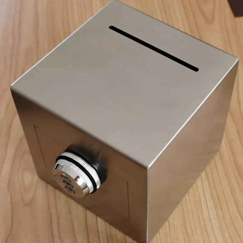 tirelire metal sans ouverture avec code I La tirelire