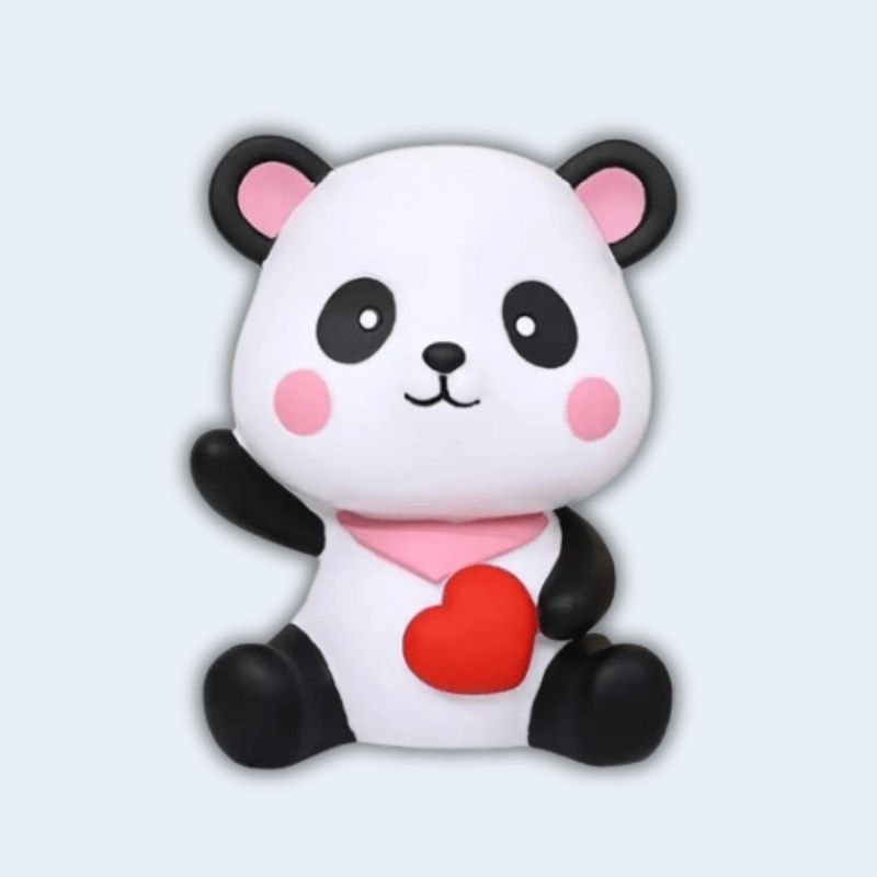 tirelire panda gourmand